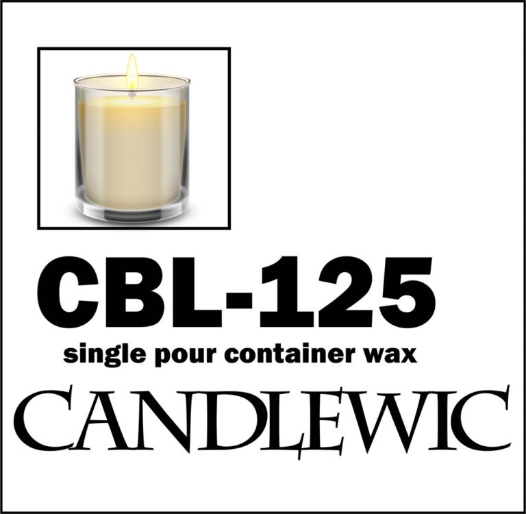 Single Pour Wax Cbl Candlewic Candle Making Supplies Since