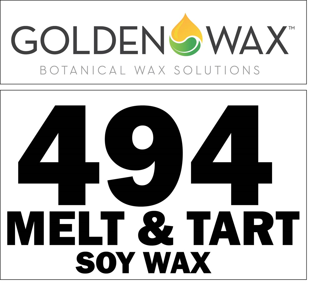 Golden Wax Melt and Tart Soy Wax - 494 - Candlewic: Candle Making Supplies  Since 1972