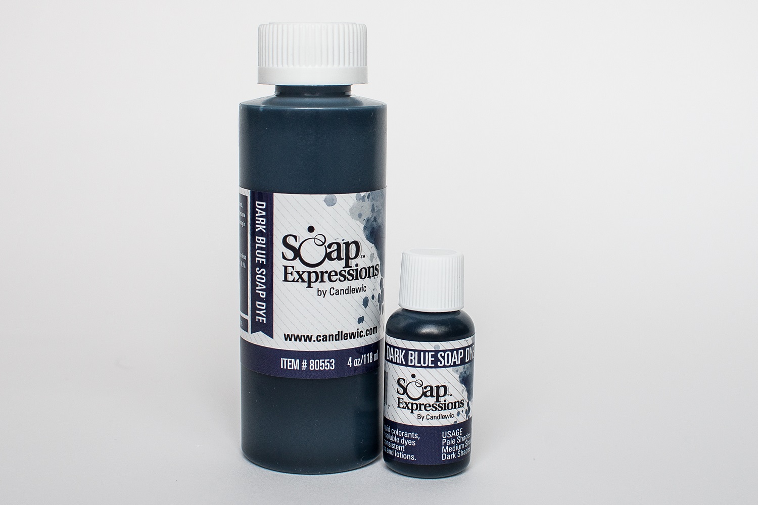 Dark Blue Soap Dye - Candlewic: Candle Making Supplies Since 1972