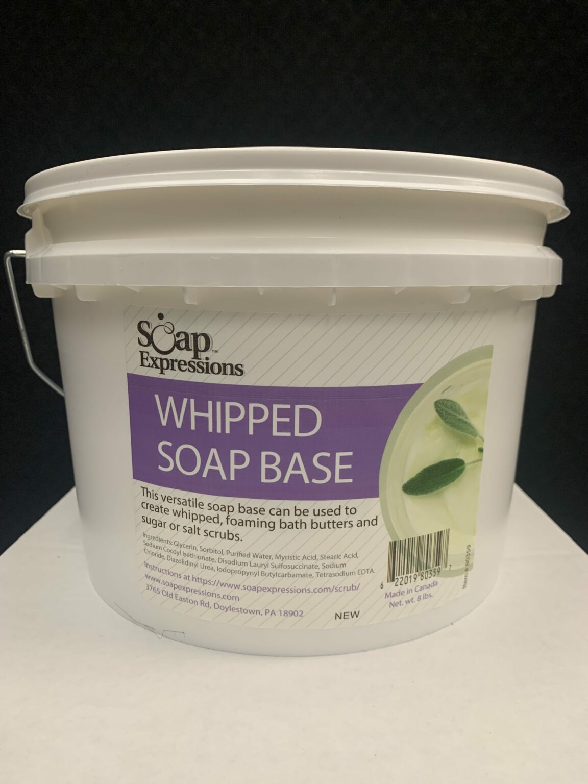 8lb Whipped Soap Base Candlewic Candle Making Supplies Since 1972