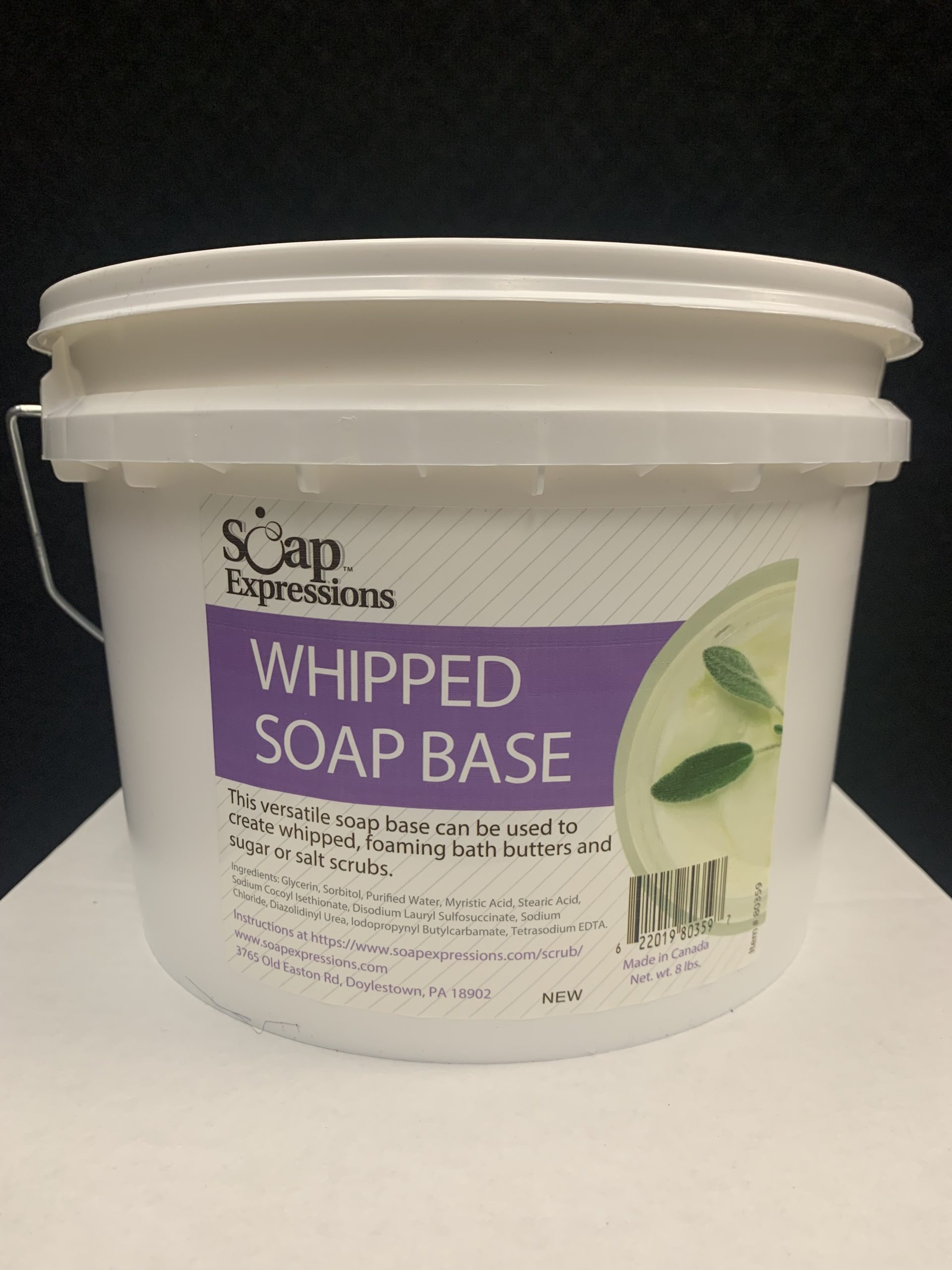 Foaming whipped Cream Soap base