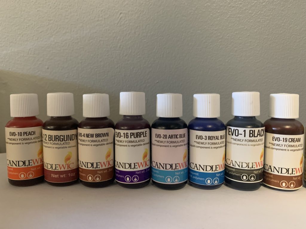 16pk of Candle Liquid Dyes Candlewic Candle Making Supplies Since 1972