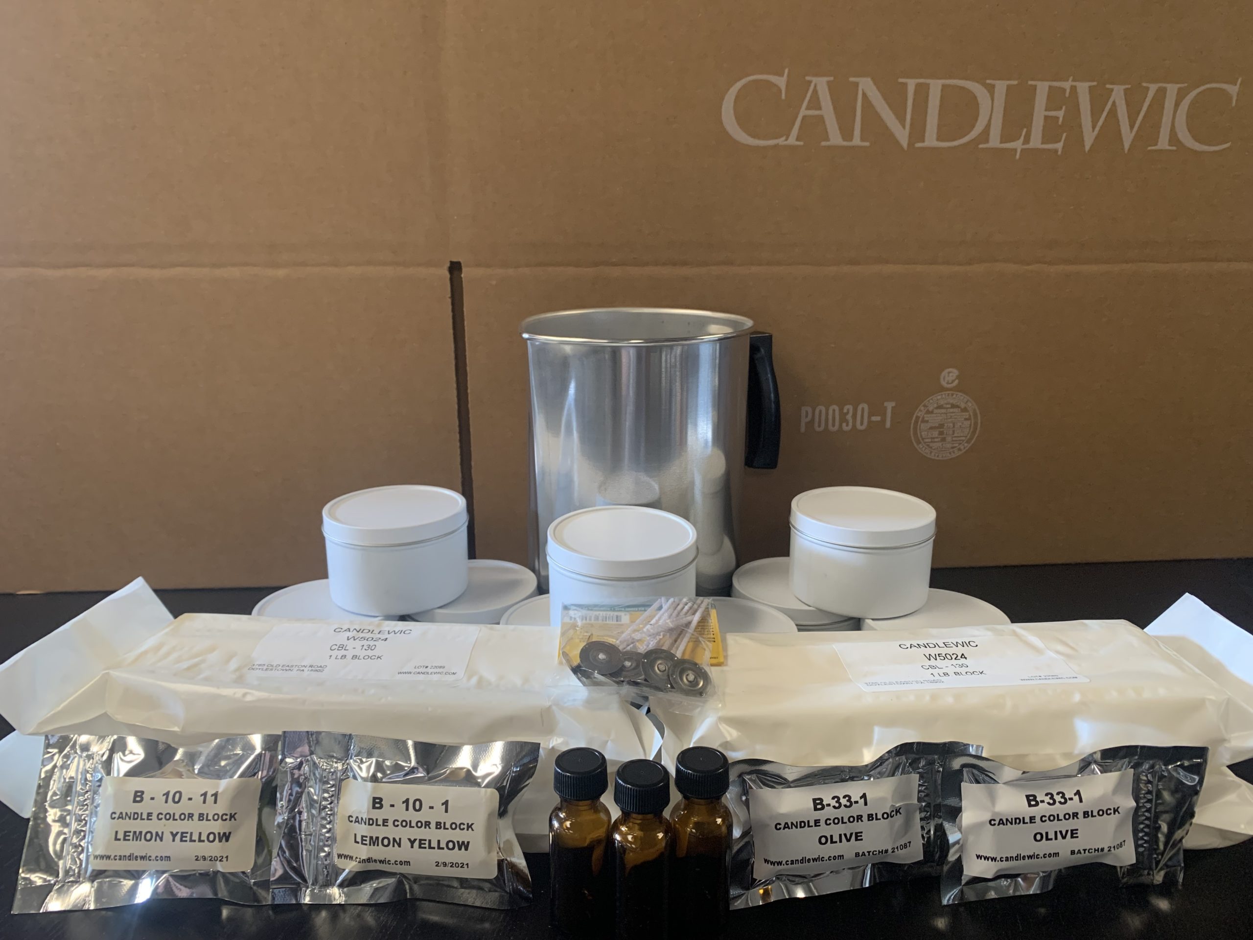 Candlewic's Para-soy kit