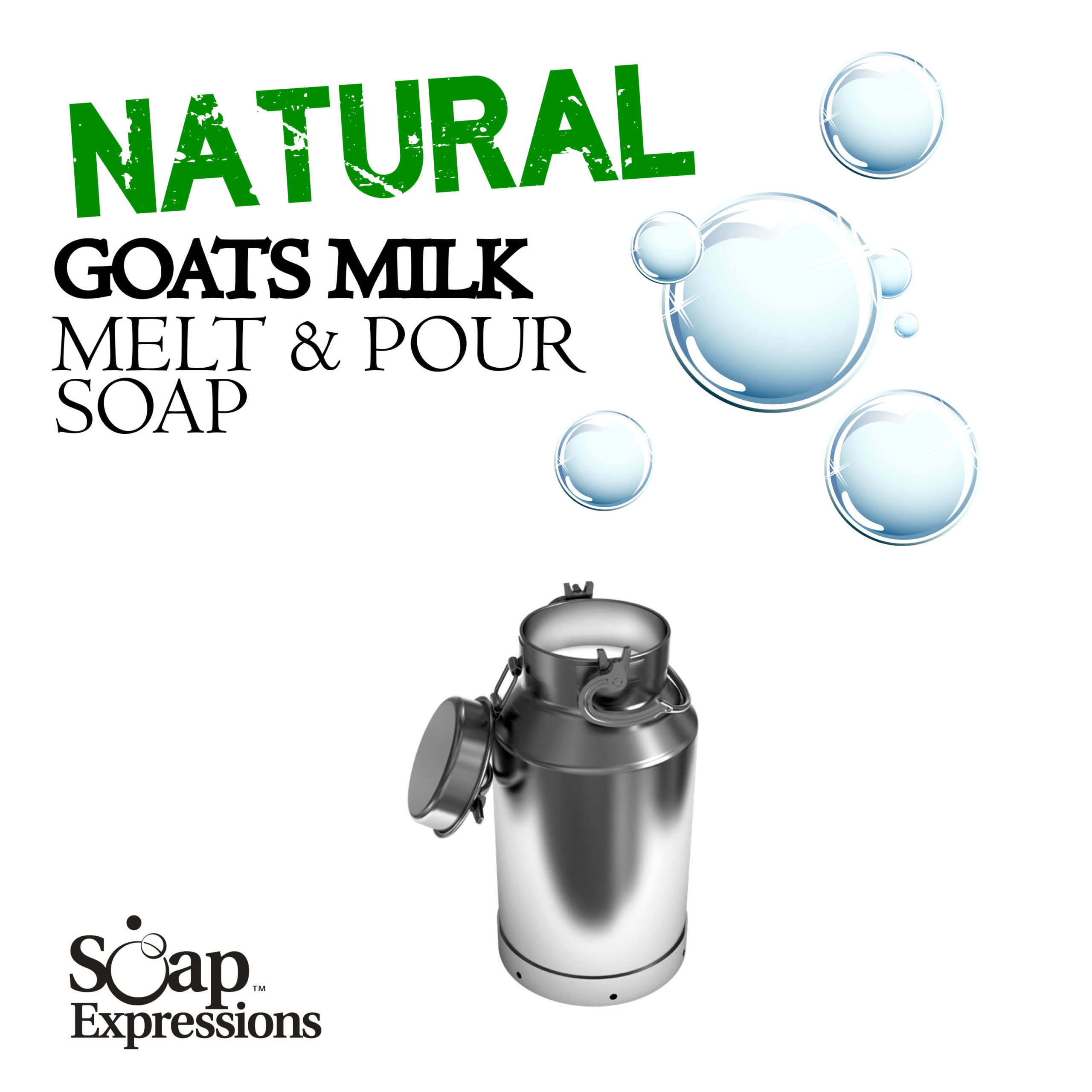 Natural Goat's Milk Melt and Pour Soap Base - Candlewic: Candle