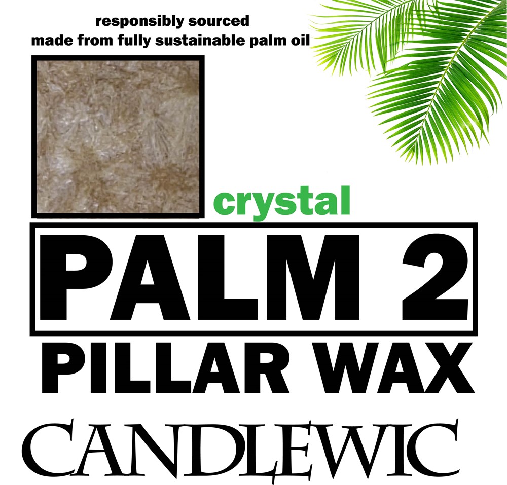 Crystallizing Votive/Pillar Palm Wax - Palm-2 - Candlewic: Candle Making  Supplies Since 1972